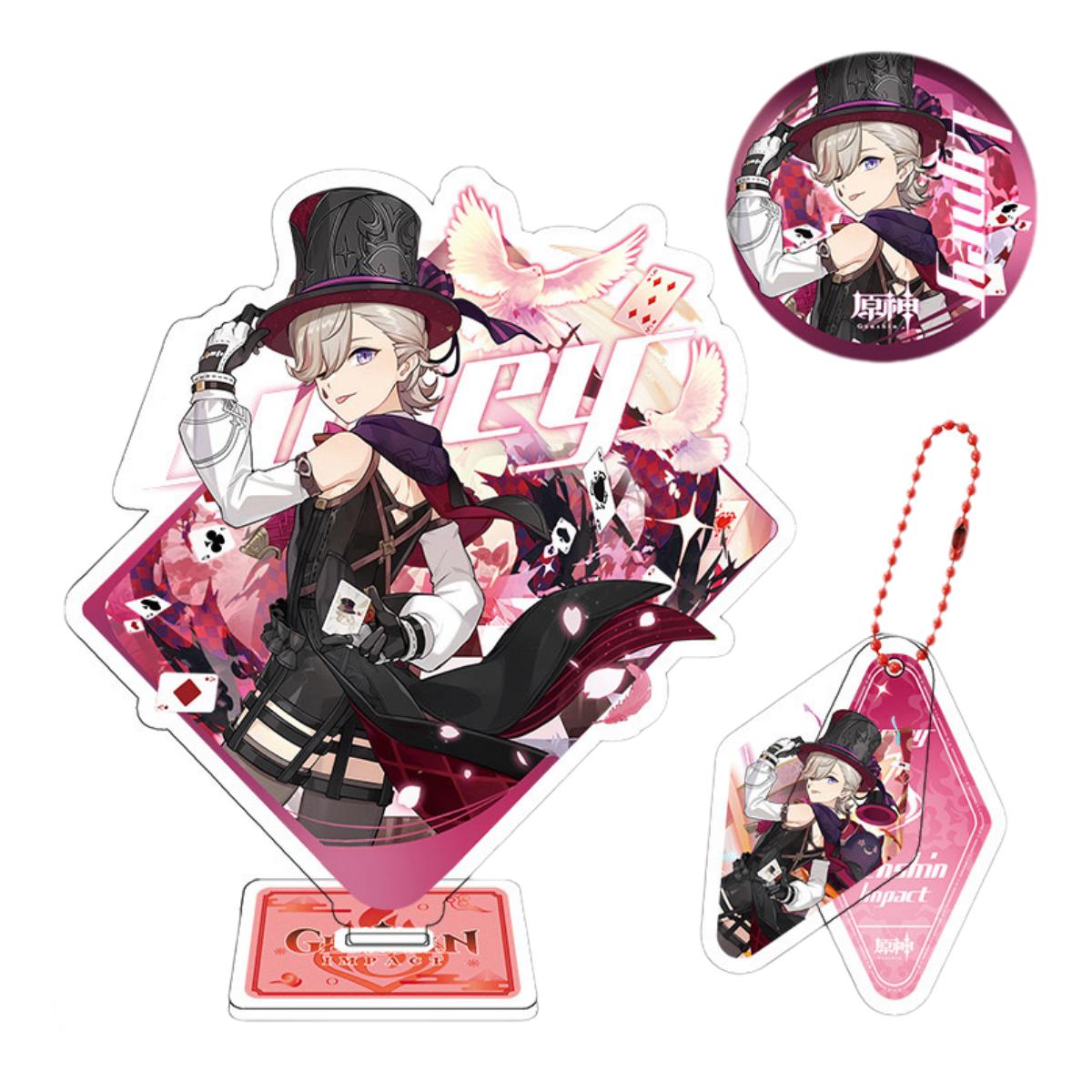 Zllada Genshin Impact Figurines Character Standee Set - Anime Gift Ideal Gift Box Set for Fans Friends Gamer Book Lovers - Zllada