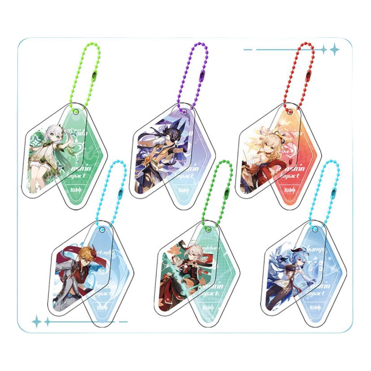Zllada Genshin Impact Figurines Character Standee Set - Anime Gift Ideal Gift Box Set for Fans Friends Gamer Book Lovers - Zllada
