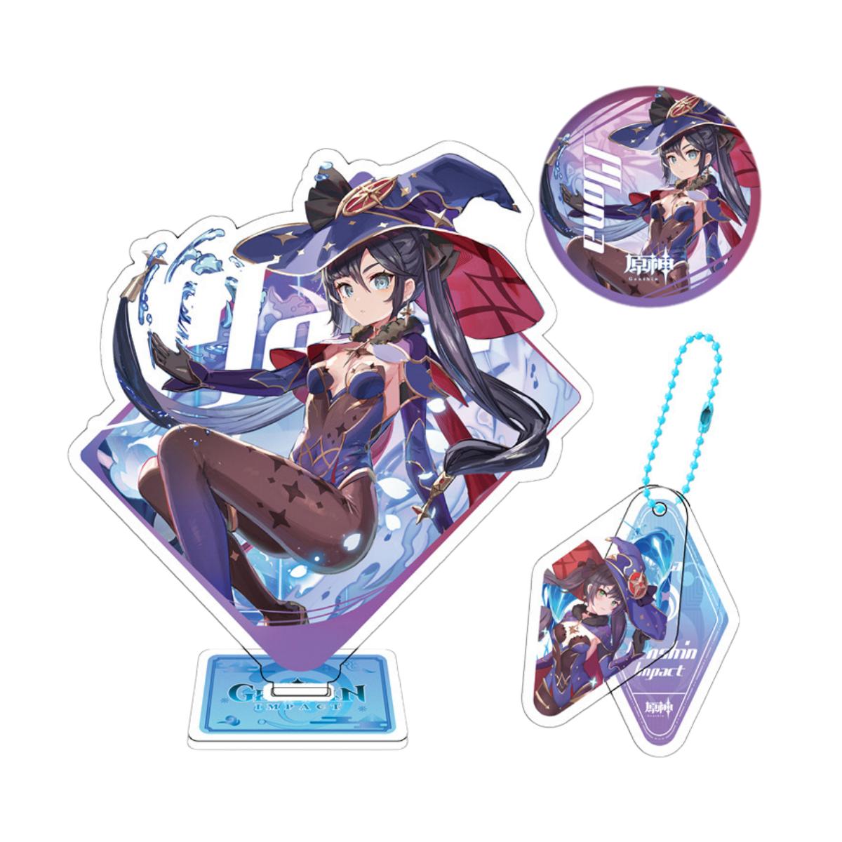 Zllada Genshin Impact Figurines Character Standee Set - Anime Gift Ideal Gift Box Set for Fans Friends Gamer Book Lovers - Zllada