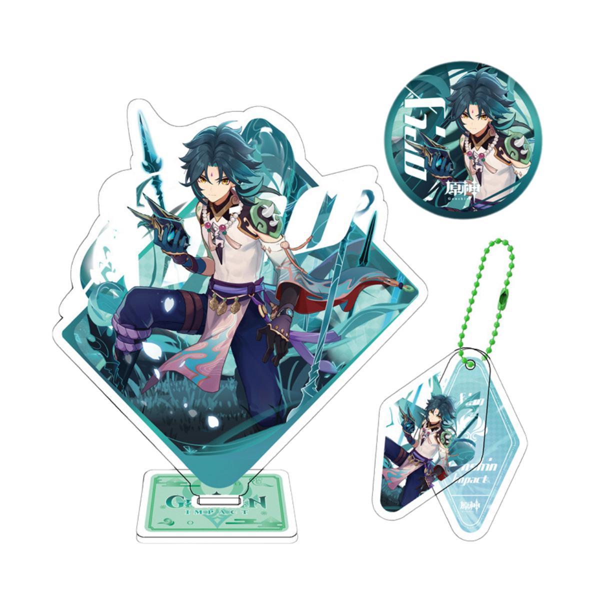Zllada Genshin Impact Figurines Character Standee Set - Anime Gift Ideal Gift Box Set for Fans Friends Gamer Book Lovers - Zllada
