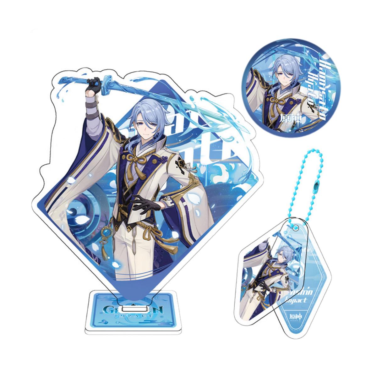 Zllada Genshin Impact Figurines Character Standee Set - Anime Gift Ideal Gift Box Set for Fans Friends Gamer Book Lovers - Zllada