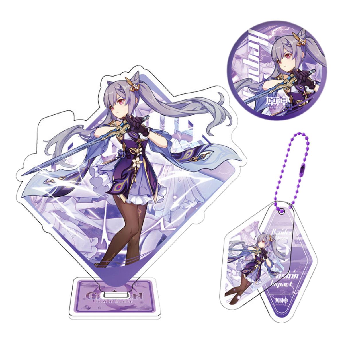 Zllada Genshin Impact Figurines Character Standee Set - Anime Gift Ideal Gift Box Set for Fans Friends Gamer Book Lovers - Zllada