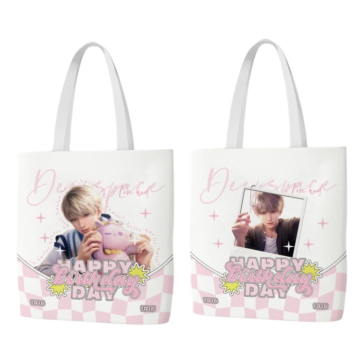 Love Deepspace Handbag - Canvas Tote Shoulder Bag Lightweight Anime Fan Gift - Casual Daily Use for Work, Travel - Zouven