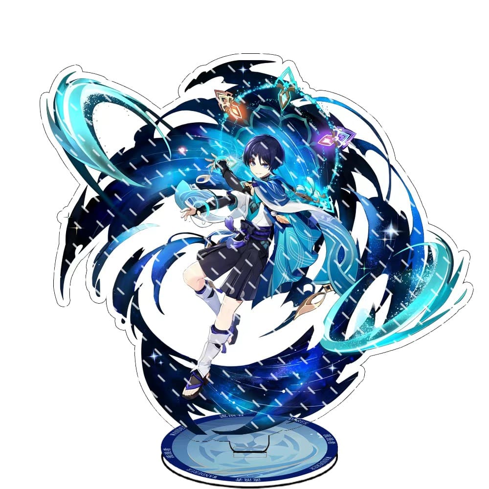 Genshin Impact Acrylic Character Standee – Desktop Decoration for Gifting to Friends Anime Game Fan Gift - Zllada