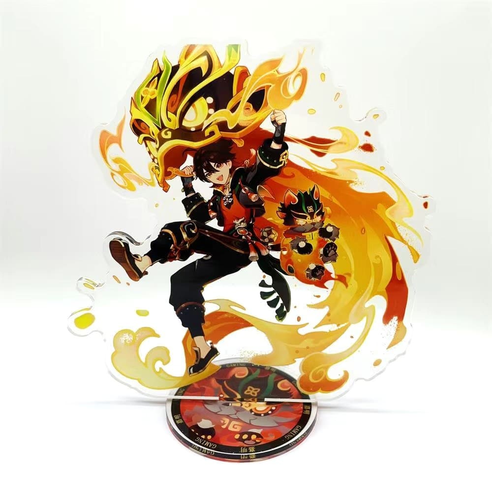 Genshin Impact Acrylic Character Standee – Desktop Decoration for Gifting to Friends Anime Game Fan Gift - Zllada