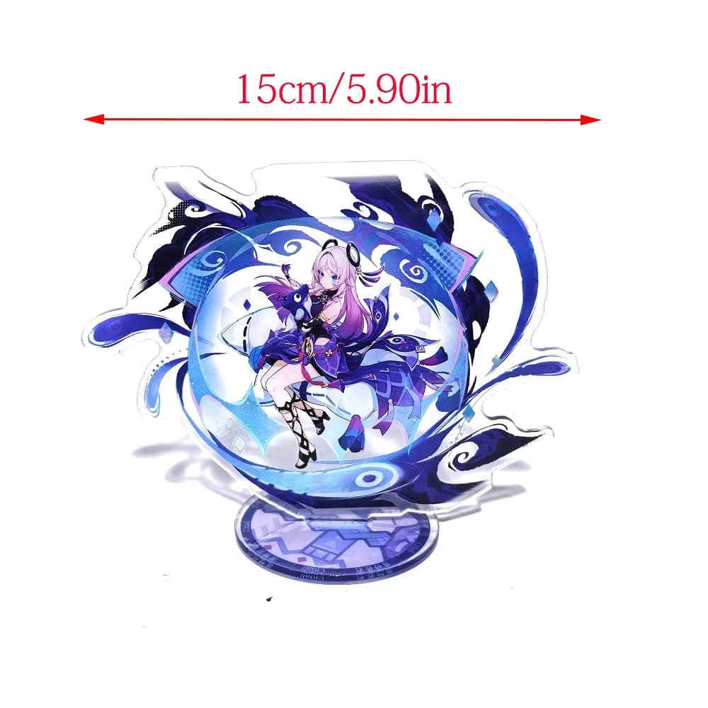 Genshin Impact Acrylic Character Standee – Desktop Decoration for Gifting to Friends Anime Game Fan Gift - Zllada