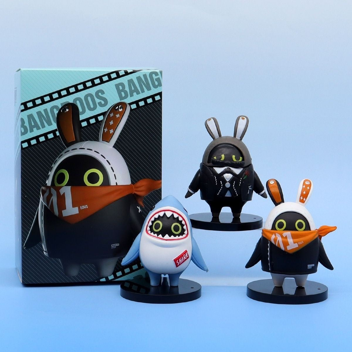 Zone Zero GK Figurine, Bangbo & Buyi Stand, Etes Anime Doll, Desktop Barret Plush