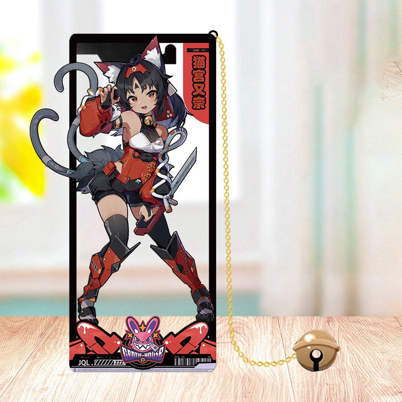 Zone Zero Brass Bookmarks Merch - Brass Character Collection with 3D Cosmic Display Box Merchandise for Fans - Zllada