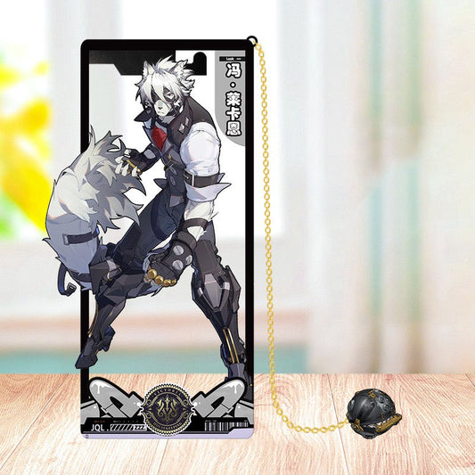 Zone Zero Brass Bookmarks Merch - Brass Character Collection with 3D Cosmic Display Box Merchandise for Fans - Zllada