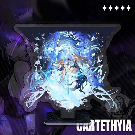 Phrolova Augusta Luno Wuthering WuWa Waves Acrylic Standee Merch - 15cm Acrylic Stand Figure for Desk Display - Desktop Decoration, Collection & Gift