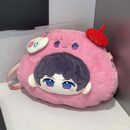 Love Deepspace Hand Warmer Pillow - Zayne Xavier Rafayel Sylus Caleb Fans Gifts - 2-in-1 Convertible Crossbody/Shoulder Bag, Cute Plush Toy - Zllada