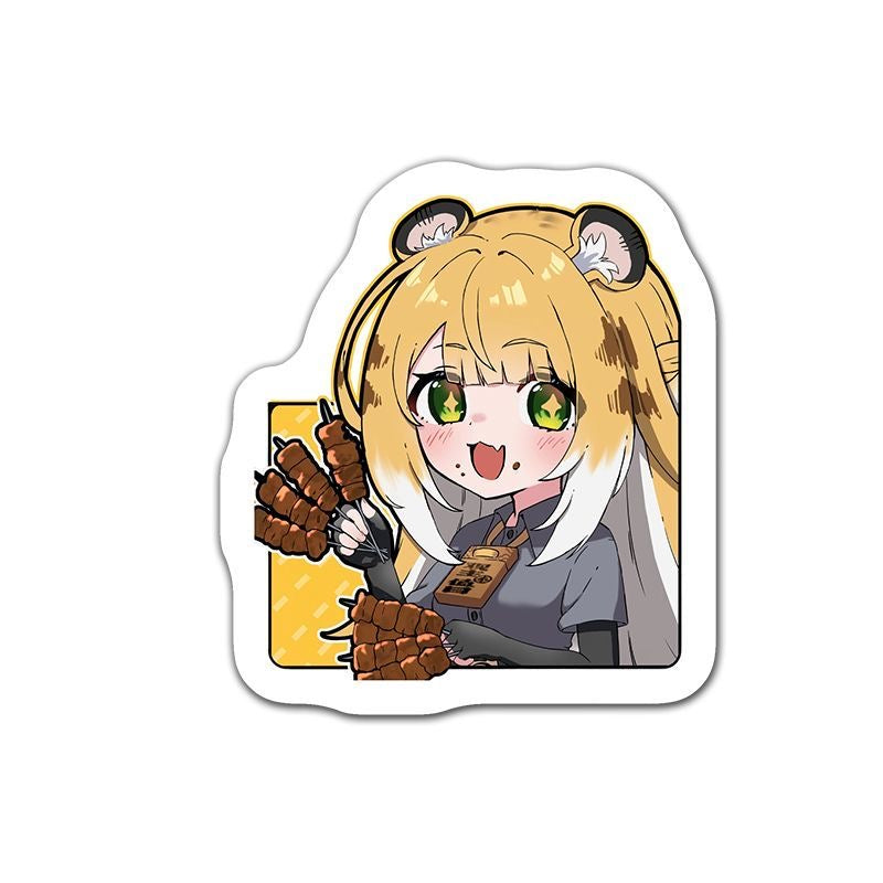 Ju Fufu ZZZ Zone Zero 60 PCS Stickers - Anime Fan Gifts -Zllada