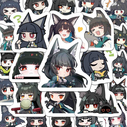 Miyabi ZZZ Zone Zero 60 PCS Stickers - Anime Fan Gifts -Zllada