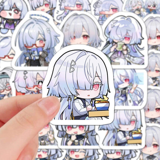 Mornye Wuthering WuWa Waves 60 PCS Stickers - Anime Fan Gifts -Zllada