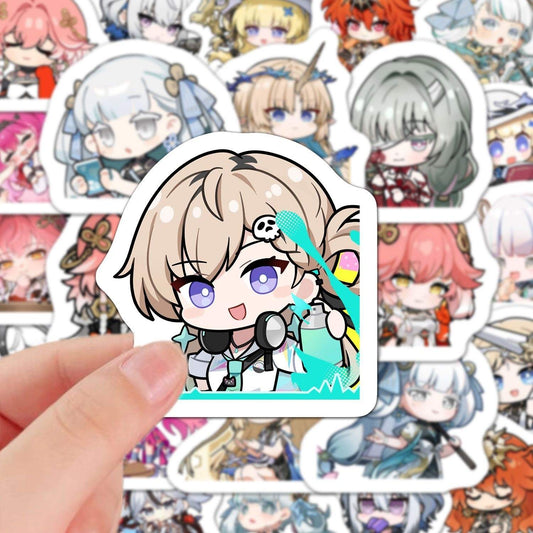 Lynae Wuthering WuWa Waves 60 PCS Stickers - Anime Fan Gifts -Zllada