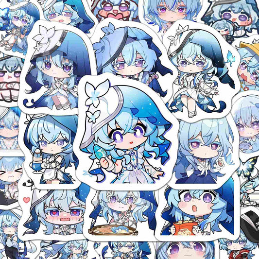 Shorekeeper Wuthering WuWa Waves 60 PCS Stickers - Anime Fan Gifts -Zllada