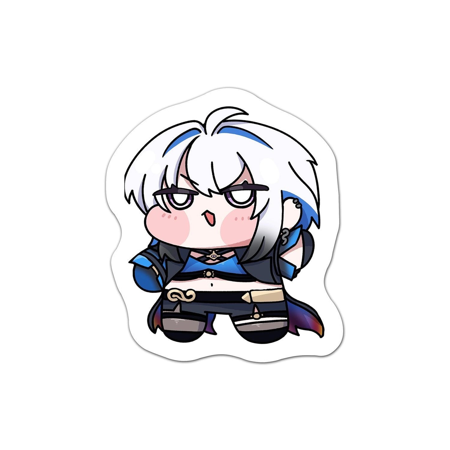 Galbrena Wuthering WuWa Waves 60 PCS Stickers - Anime Fan Gifts -Zllada