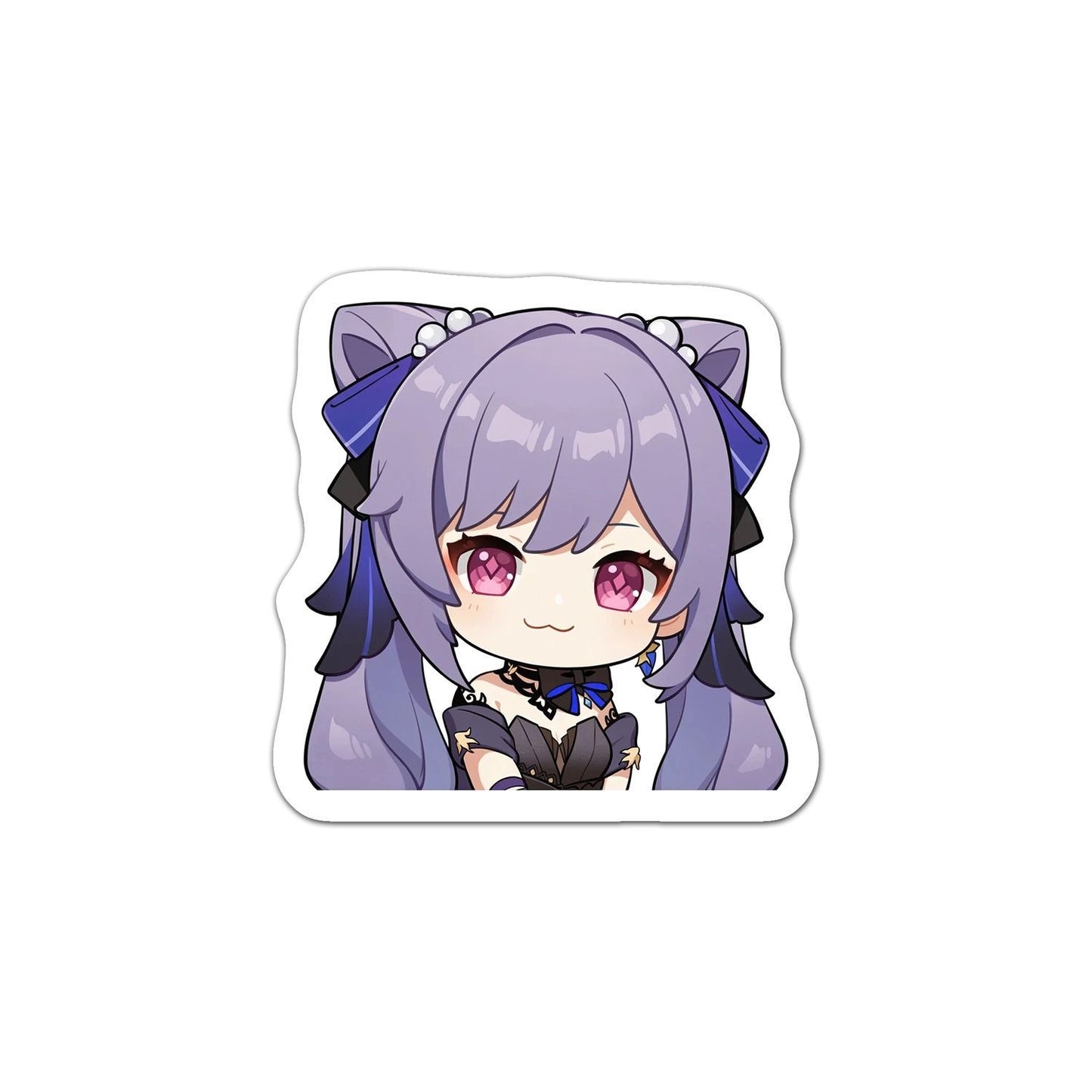 60 PCS KeQing Genshin Stickers - Anime Fan Gifts -Zllada