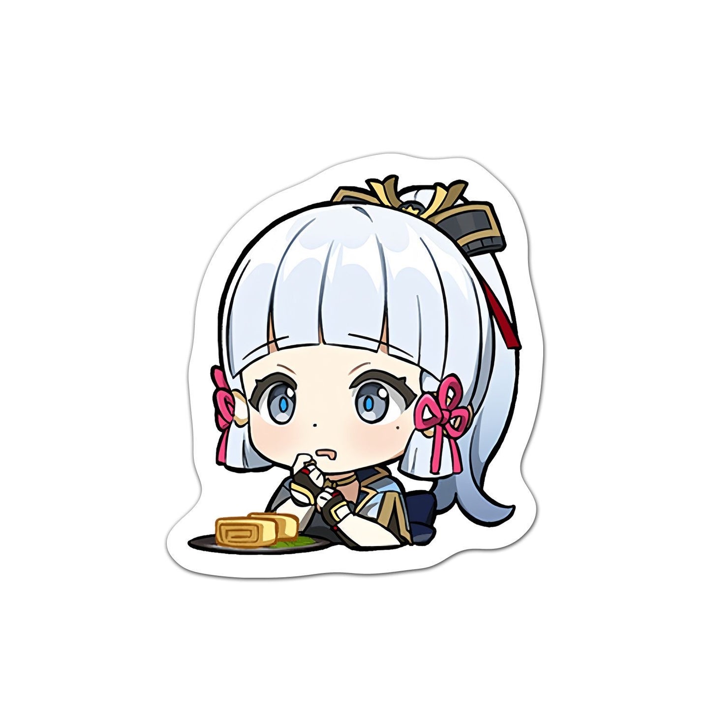 60 PCS Ayaka Genshin Stickers - Anime Fan Gifts -Zllada