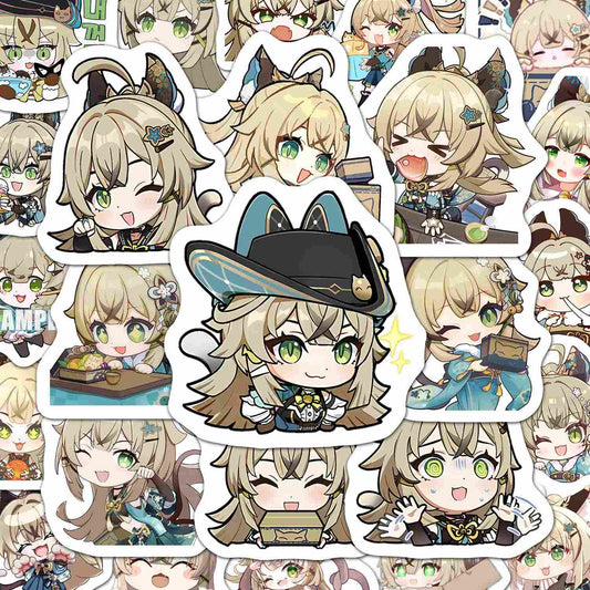 Kirara Genshin 60 PCS Stickers - Anime Fan Gifts -Zllada