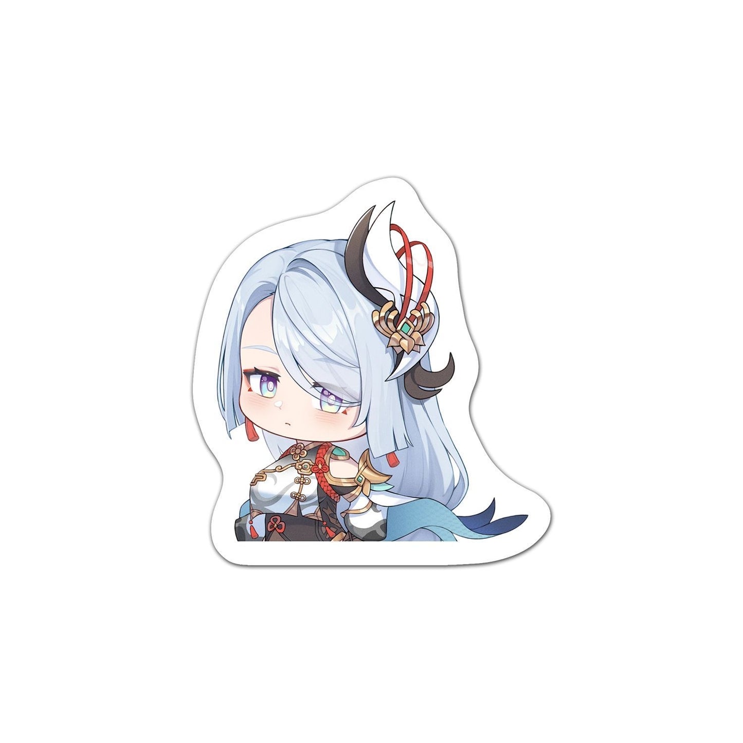 Shenhe Genshin 60 PCS Stickers - Anime Fan Gifts -Zllada