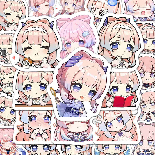 Kokomi Genshin 60 PCS Stickers - Anime Fan Gifts -Zllada