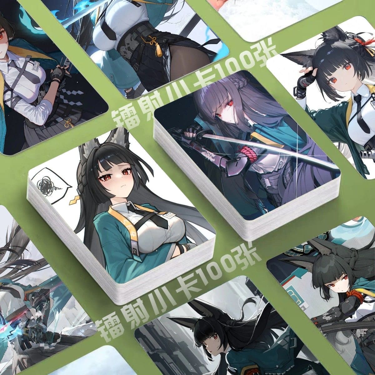 Zenless Zone Zero Card Merch Set - 50 Pcs Holographic Trading Collector Set for Fans and Gamers