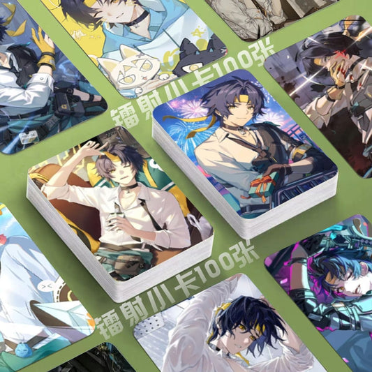 Harumasa Zenless Zone Zero Card Merch Set - 50 Pcs Holographic Trading Collector Set for Fans and Gamers - Zllada