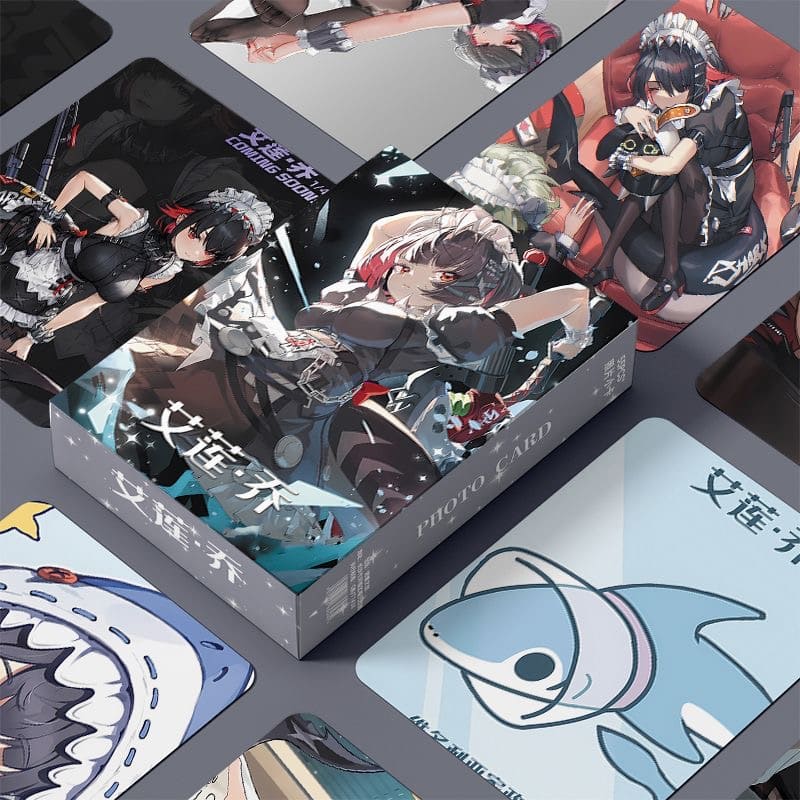 Zenless Zone Zero Card Merch Set - 50 Pcs Holographic Trading Collector Set for Fans and Gamers