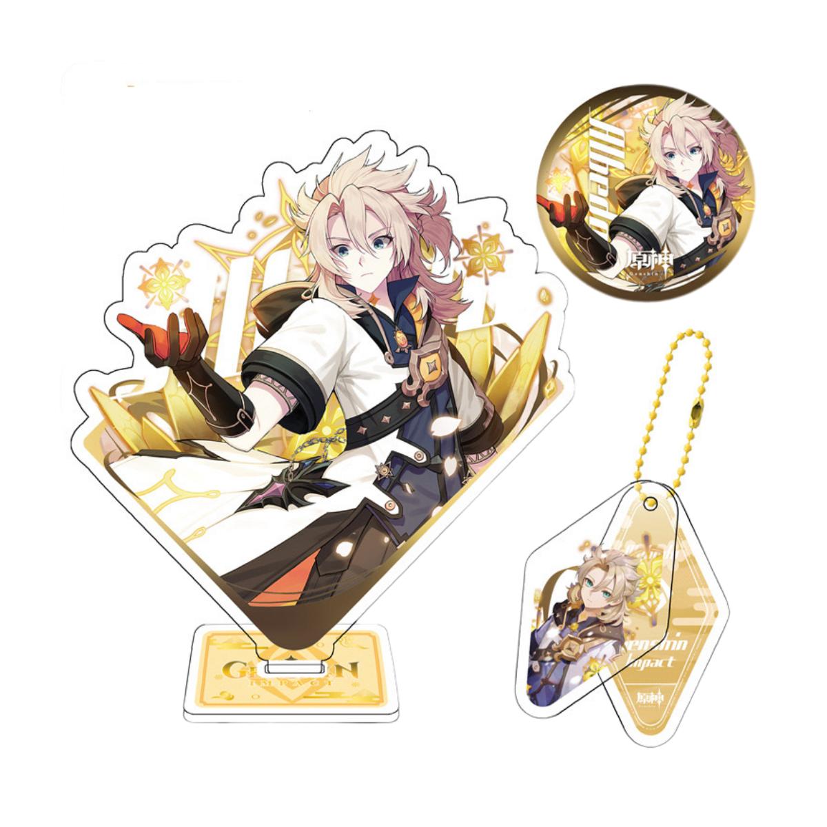 Zllada Genshin Impact Figurines Character Standee Set - Anime Gift Ideal Gift Box Set for Fans Friends Gamer Book Lovers - Zllada