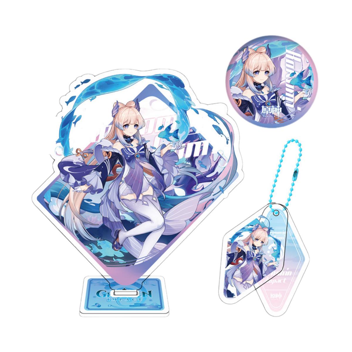Zllada Genshin Impact Figurines Character Standee Set - Anime Gift Ideal Gift Box Set for Fans Friends Gamer Book Lovers - Zllada