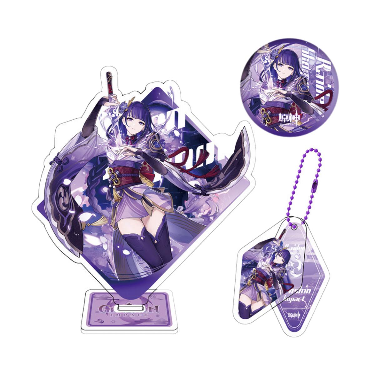 Zllada Genshin Impact Figurines Character Standee Set - Anime Gift Ideal Gift Box Set for Fans Friends Gamer Book Lovers - Zllada