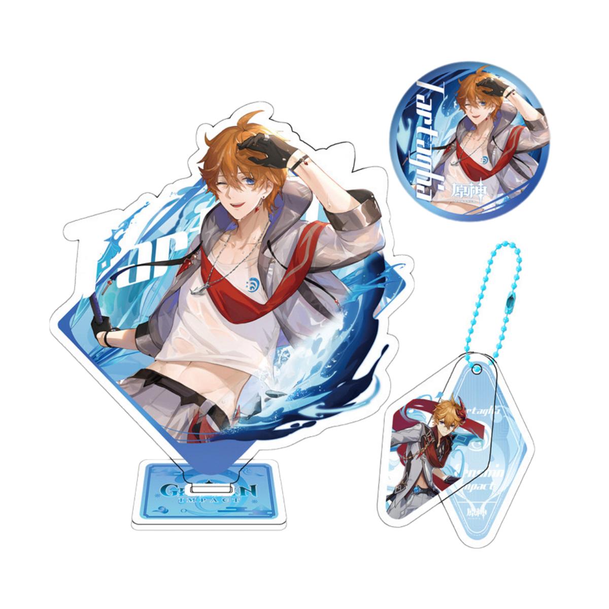 Zllada Genshin Impact Figurines Character Standee Set - Anime Gift Ideal Gift Box Set for Fans Friends Gamer Book Lovers - Zllada