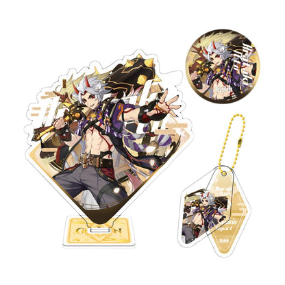 Genshin Figurines Character Standee Set - Anime Gift Ideal Gift Box Set for Fans Friends Gamer Book Lovers - Zllada