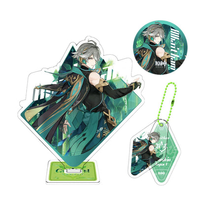 Genshin Figurines Character Standee Set - Anime Gift Ideal Gift Box Set for Fans Friends Gamer Book Lovers - Zllada