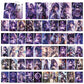 Genshin Holographic 50 Pcs Cards - 50 Anime-Style Collectible Cards for Fans and Gamers - Game-Themed Merchandise - Zllada