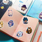 200 Pcs Genshin Impact Stickers - Waterproof DIY Decals for Laptop, Fridge, Wall Decor - Anime Fan Gift -Zllada
