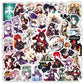 200 Pcs Genshin Impact Stickers - Waterproof DIY Decals for Laptop, Fridge, Wall Decor - Anime Fan Gift -Zllada