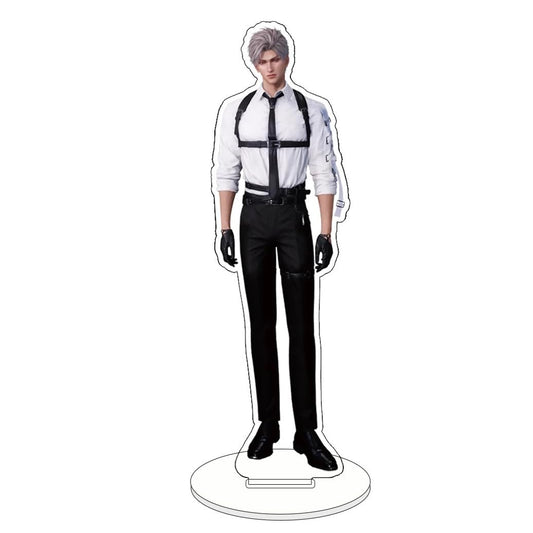 Sylus Love Deepspace Acrylic Standee - 10cm Character Figures (Zayne/Xavier/Rafayel/Sylus/Caleb) for Desk & Shelf  Zouven