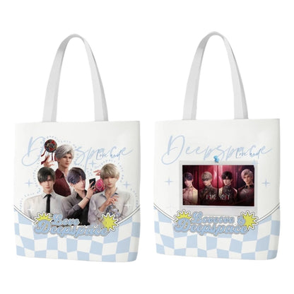 Love Deepspace Handbag - Canvas Tote Shoulder Bag Lightweight Anime Fan Gift - Casual Daily Use for Work, Travel