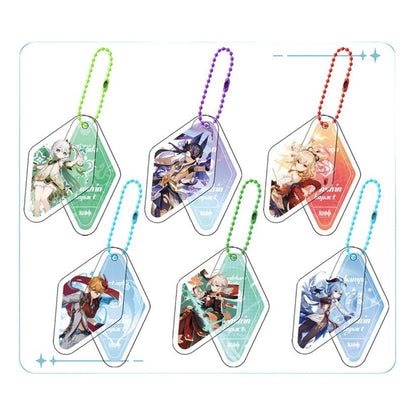 Genshin Figurines Character Standee Set - Anime Gift Ideal Gift Box Set for Fans Friends Gamer Book Lovers - Zllada