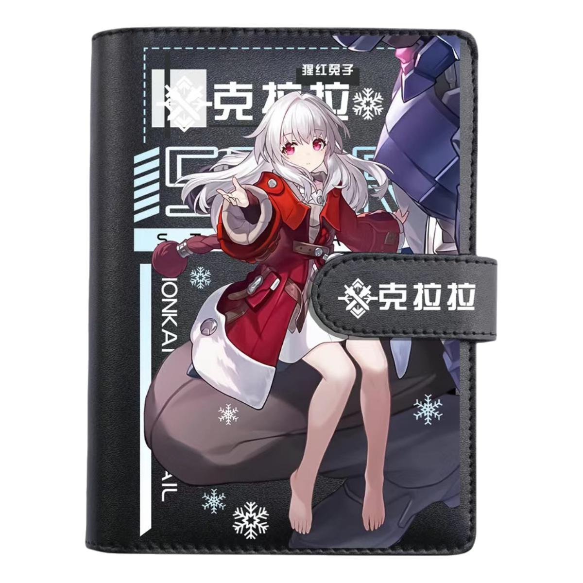 Star Rail  Journal Planner - Anime Merch Game Figure - Stainless Steel Binder PU Leather 160 Pages with Magnetic Closure - Gift for Birthday Anniversary - Zllada