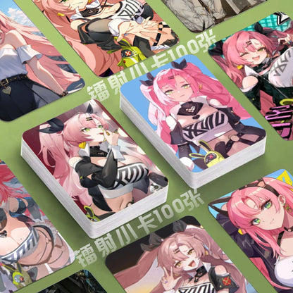 Zone Zero Cards Merch Set - 50 Pcs Holographic Trading Collector Set for Fans and Gamers