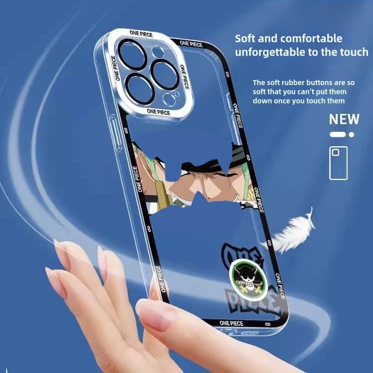 Honkai Star Rail Phone Case March 7th - Compatible with iPhone 16, 15, 14, 13, 12, 11 Series, Transparent Silicone, Honkai Star Rail Merchandise for Various Models