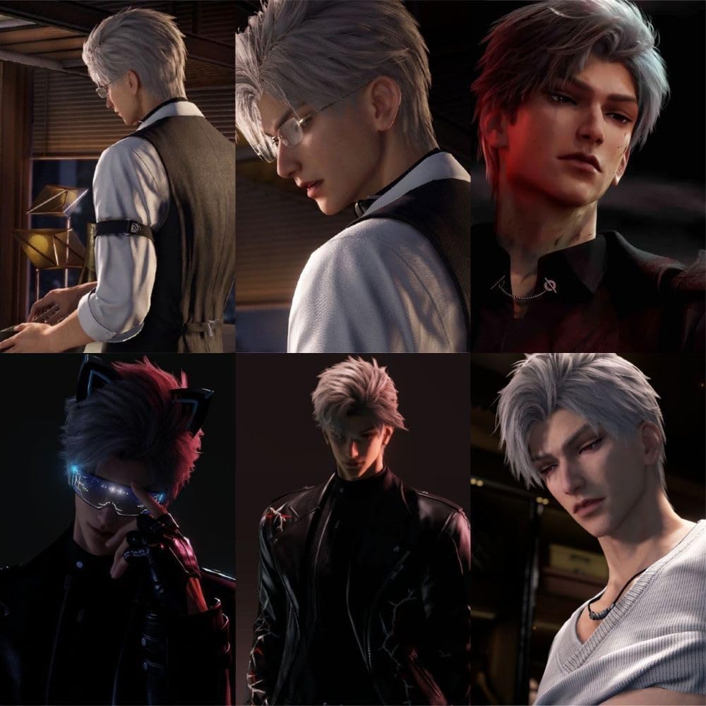 180 Pcs Love Deepspace Stickers - Waterproof DIY Decals for Laptop, Fridge, Wall Decor Zayne Xavier Rafayel Sylus Caleb - Fan Gift