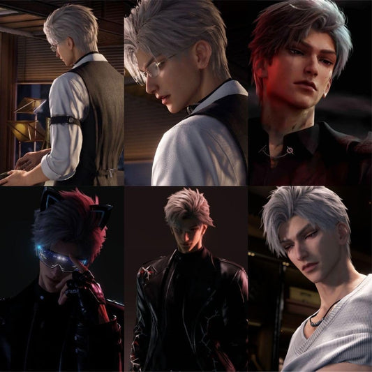 180 Pcs Love Deepspace Stickers - Waterproof DIY Decals for Laptop, Fridge, Wall Decor Zayne Xavier Rafayel Sylus Caleb - Fan Gift