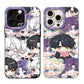 Love Deepspace Phone Cases -Compatible with iPhone 16/15/14/13/12/11 Series— Full Cast Cartoon Anime Style Featuring Sylus，Zayne, Xavier, Rafayel & Caleb Protective Cover - Zouven