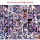Zllada Honkai Star Rail Holographic Card Set - 55-Piece Holographic Trading Collector Set with Scratch-Resistant Sleeves for Fans and Gamers