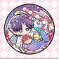 Love and Deepspace Badge Set - 58mm 5 Pcs with 5 Character Cute Cartoon Style - Zayne, Xavier, Rafayel, Sylus, Caleb - Brooch for Ita Bag Decoration - Zllada