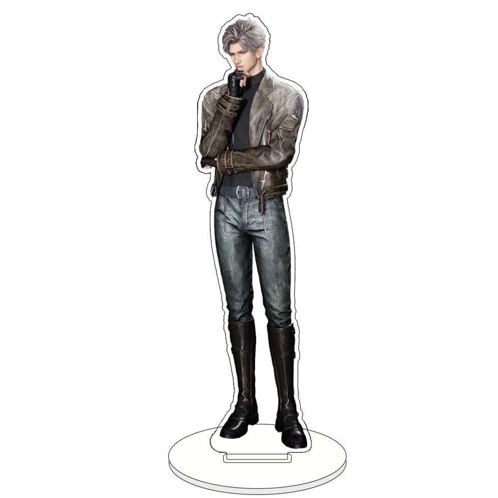 Sylus Love Deepspace Acrylic Standee - 10cm Character Figures (Zayne/Xavier/Rafayel/Sylus/Caleb) for Desk & Shelf  Zouven